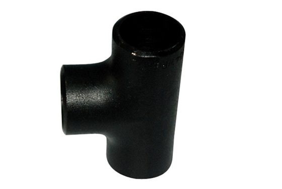 SCH 40 Equal Pipe Fitting Tee Carbon Steel P235GH ASTM A234 WPB Lurus
