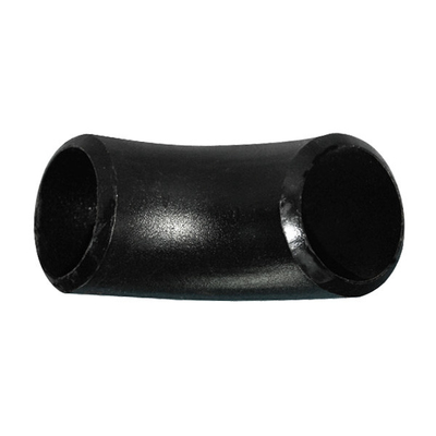 DIN Butt Welding Pipe Fittings Baja Karbon STD Radius Panjang 90 Derajat Siku Mulus