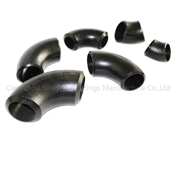Siku Radius Pendek 90 Derajat Butt Welding Pipe Fitting Karbon A234wpb Jis B2311 Sgp