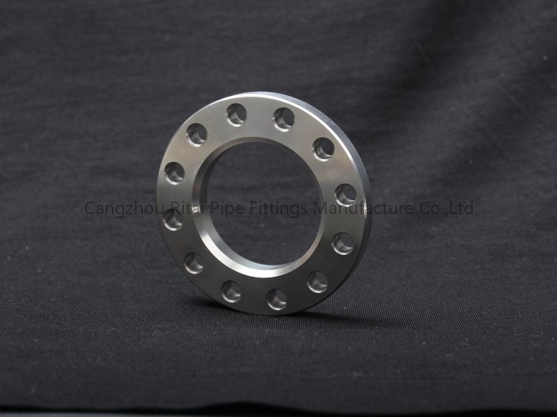 PN6 6 Inch Pelat Baja Flange ASME Forging Din A105 5K 10K Black