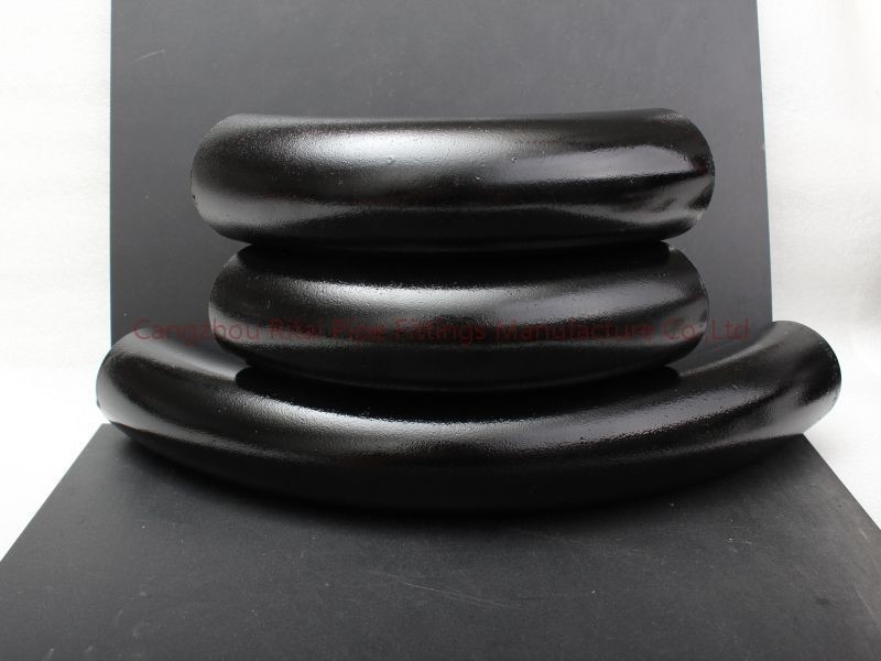 Disesuaikan Long Radius Bend 9.53mm 12.7mm 90 Derajat 1.5D Weld Bend Fittings Mulus