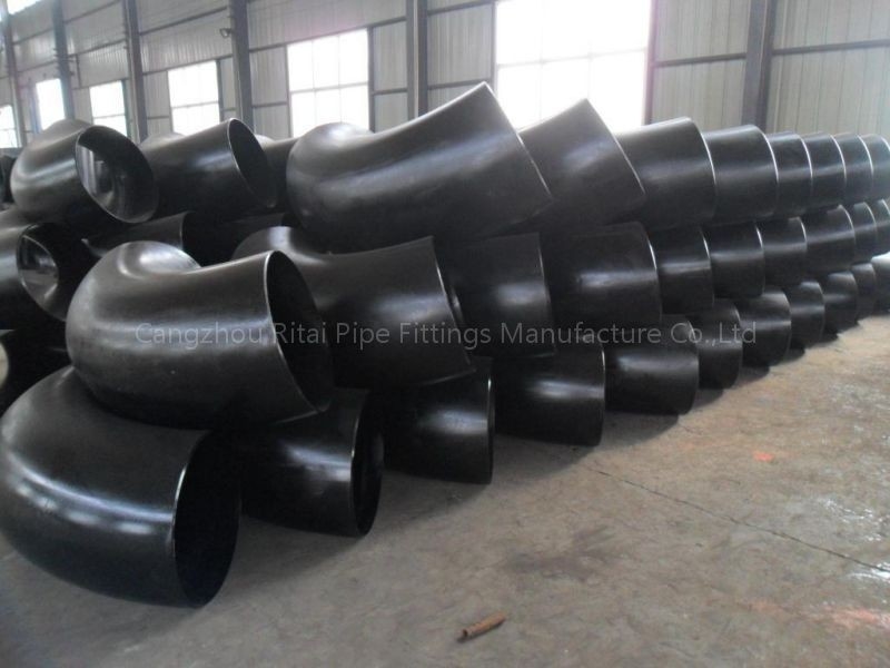 ANSI 45 90 Derajat Pipa Besar Siku Panjang Radius XS Untuk Industri Kimia