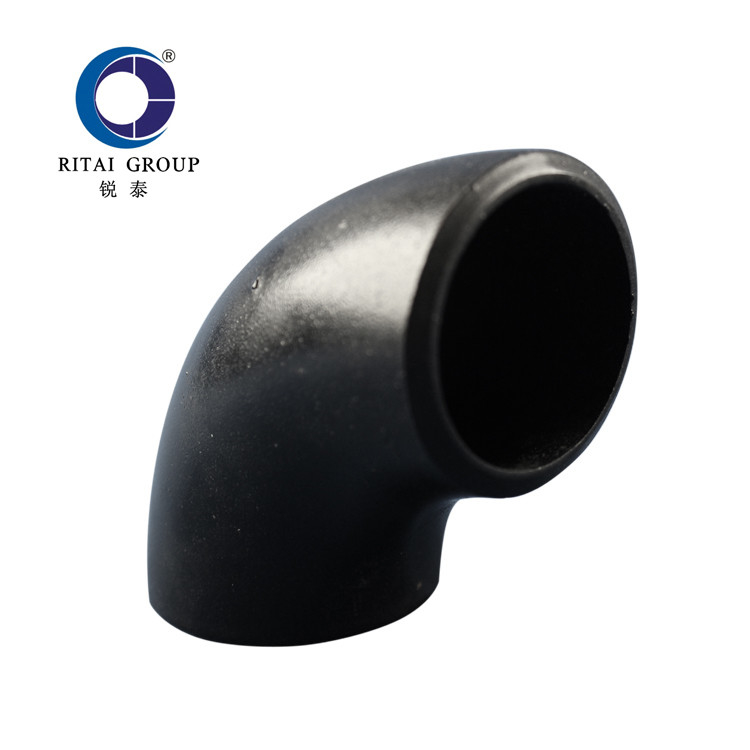 A234 WPB Pipa Fitting Siku 90 Derajat Panjang Radius B16.48 Baja Karbon SCH 40 STD